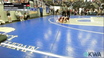 70 lbs Consolation - Knox Wilson, Rough Riders vs Woodrow Carroll, Cushing