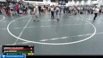 100 lbs Cons. Round 7 - Jeremiah Waldschmidt, CO vs David Bowman, IN