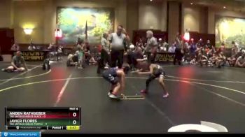 56 lbs Round 5 (6 Team) - Anden Rathgeber, The Untouchables Black vs Javier Flores, The Untouchables Purple
