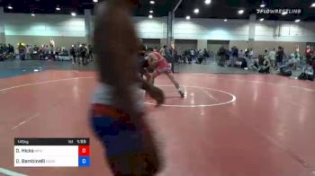 145 kg 3rd Place - Owen Hicks, New York vs Dominic Bambinelli, Roundtree Wrestling Academy