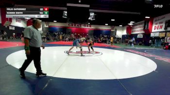 157 lbs Cons. Round 1 - Felix Gutierrez, Heritage vs Robbie Smith, Yorba Linda