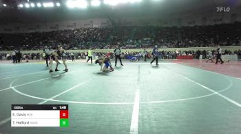 130 lbs Round Of 32 - Elijah Davis, Moore vs Tuff Halford, Mangum Wrestling