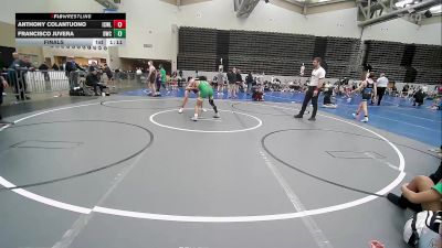 121 lbs Final - Anthony Colantuono, ICWL Bruisers MS vs Francisco Juvera, DoughBoy MS