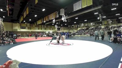 144 lbs Cons. Round 2 - Uryah Vallejo, Clovis East vs Jonah (Helo) Blackwell, Central Catholic
