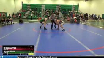145 lbs Round 1 - Chris Alvarez, Laramie vs Jake Denson, Lander
