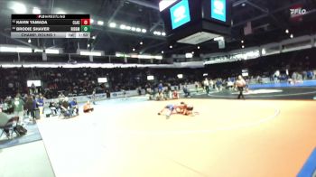 113 lbs Champ. Round 1 - Kavin Yamada, Clackamas vs Brodie Shaver, Ridgefield