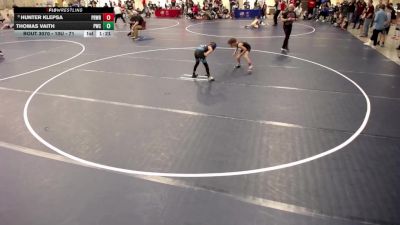 10U - 71 lbs Champ. Round 2 - Hunter Klepsa, Princeton Wrestling vs Thomas Vaith, Pinnacle Wrestling Club