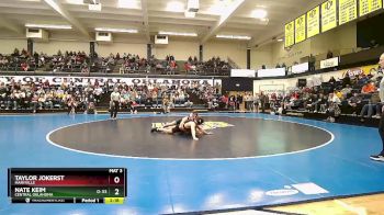 141 lbs Semifinal - Nate Keim, Central Oklahoma vs Taylor Jokerst, Maryville