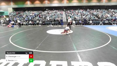 126 lbs Round Of 64 - Dawson Clevenger, Fruitland vs Evan Garcia, Churchill County