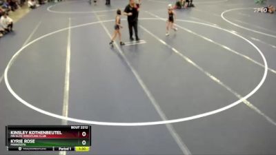 Round 3 - Kinsley Kothenbeutel, MN Elite Wrestling Club vs Kyrie Rose, Minnesota