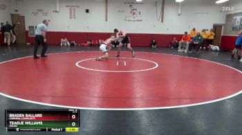 157 lbs Quarterfinal - Braden Ballard, Cardinal Community vs Teague Williams, Solon