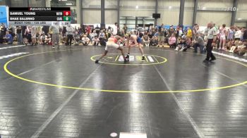 125 lbs Quarterfinal - Samuel Young, Waynesboro vs Shae Salerno, Carlisle