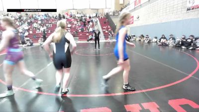 145/155 Cons. Semi - Emma McDuffey, Idaho vs Brooklyn Nelson, Twin Falls High School Wrestling