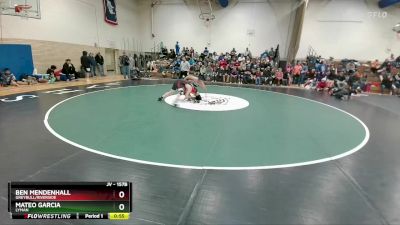 157B Cons. Round 3 - Ben Mendenhall, Greybull/Riverside vs Mateo Garcia, Lyman