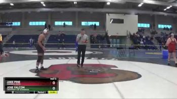 285 lbs Cons. Round 2 - Jake Pine, Oneonta State vs Jose Falcon, University Of Scranton