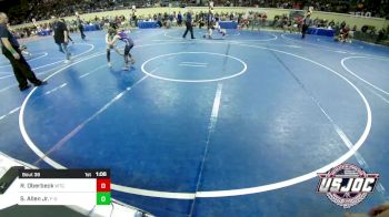 73 lbs Round Of 16 - Rylan Oberbeck, West Texas Grapplers vs Shawn Allen Jr., F-5 Grappling