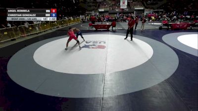 120 lbs Cons. Rd Of 32 - Angel Bombela, Wright Wrestling Academy vs Christian Gonzalez, Rancho Bernardo High School Wrestling