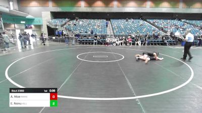 152 lbs Consolation - AJ Moe, Rocky Mountain vs Eleni Nonu, Hillcrest