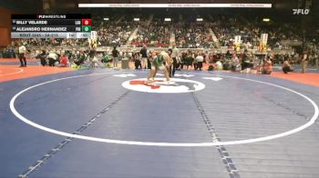 3A-215 lbs Cons. Round 2 - Billy Velarde, Lander Valley vs Alejandro Hernandez, Pinedale