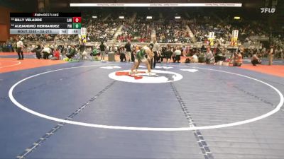 3A-215 lbs Cons. Round 2 - Billy Velarde, Lander Valley vs Alejandro Hernandez, Pinedale