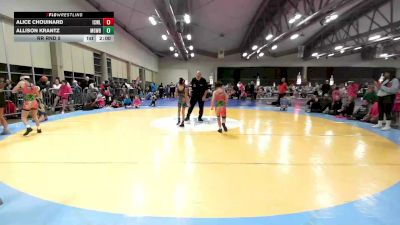 70 lbs Rr Rnd 5 - Alice Chouinard, ICWL Bruisers Girls vs Allison Krantz, MGW Coral Cuties