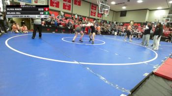 138 lbs Consi Of 16 #2 - Olivia Riner, Kiefer High School vs Milana Hill, Coweta