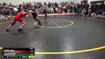 25 lbs Round 2 - Lohen Tank, New Hampton/Turkey Valley vs Nolan Meyer, Waverly-Shell Rock