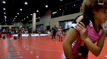 100 lbs Quarterfinals (8 Team) - Makena Hall, Fairly Odd Wrestlers vs Sayuri Caceres, RPA Blockbusters