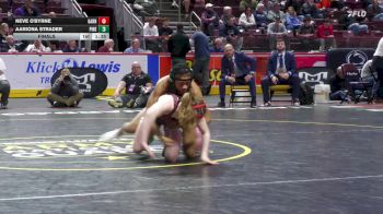 124 lbs Final - Neve O'Byrne, Garnet Valley-G vs Aariona Strader, Pine-Richland-G