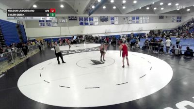165 lbs Cons. Round 4 - Nelson LaBombard, 5 Point Wrestling vs Cyler Quick, Graplr Academy