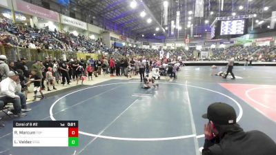 46 lbs Consi Of 8 #2 - Ranen Marcum, Top Notch WC vs Lucas Valdez, Steel City Reloaded