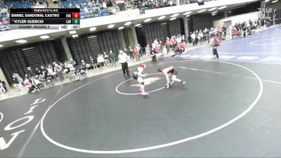 106 lbs Champ. Round 2 - Kyler Guercio, Lawerenceville vs Daniel Sandoral Castro, Unattached