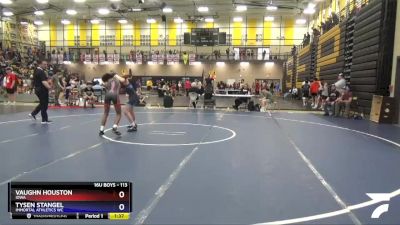 113 lbs 3rd Place Match - Vaughn Houston, Iowa vs Tysen Stangel, Immortal Athletics WC