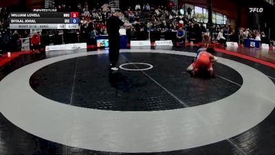 60kg Quarterfinal - William Lovell, Matmen Wrestling Club vs Diyaal Johal, The ROC