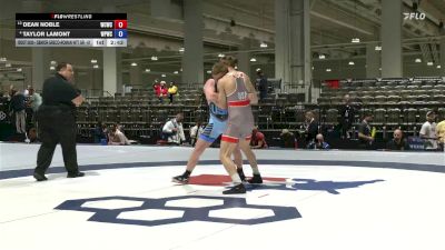 Champ. Round 1 - Dean Noble, Western Colorado Wrestling Club vs Taylor LaMont, West Point Wrestling Club