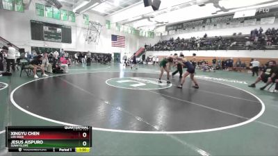 157 lbs Quarterfinal - Jesus Aispuro, Sunnyslope vs Xingyu Chen, Los Osos