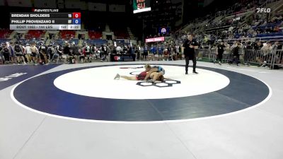 144 lbs Cons. Rd Of 128 - Brendan Sholders, VA vs Phillip Provenzano II, NY