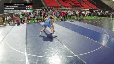 190 lbs Champ. Round 5 - Calvin Harding, Utah vs Gus Higgins, Utah
