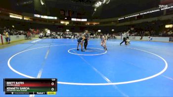120 lbs 1st Place Match - Brett Bates, Walden Grove vs Kenneth Garcia, Somerton High School
