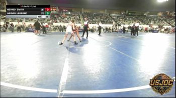 110 lbs Consi Of 4 - Nevaeh Smith, Smith Wrestling Academy vs Abigail LeGrand, Sperry Wrestling Club