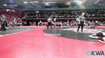 83 lbs Consi Of 4 - Dewyatte Stout, Heat vs Kyson Christian, Collinsville Cardinal Youth Wrestling