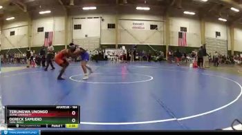 184 lbs Champ. Round 1 - Terungwa Unongo, Doane University vs Dereck Samudio, York (Neb.)