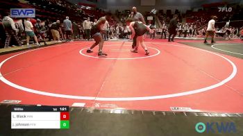 160 lbs Rr Rnd 3 - Luke Black, HURRICANE WRESTLING ACADEMY vs Jarius Johnson, Pitbull Wrestling Academy