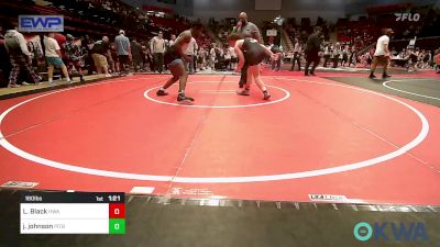 160 lbs Rr Rnd 3 - Luke Black, HURRICANE WRESTLING ACADEMY vs Jarius Johnson, Pitbull Wrestling Academy