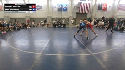 132 lbs Jackson Dargatz, South Dakota vs Shae Morrison, Oregon