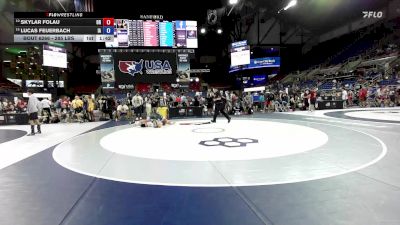 285 lbs Quarters - Skylar Folau, OR vs Lucas Feuerbach, IA