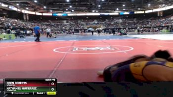 132 lbs Cons. Round 2 - Coen Roberts, Lewiston vs Nathaniel Gutierrez, Yerington