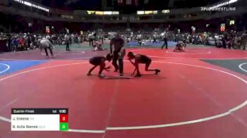 70 lbs Quarterfinal - Jj Greene, The Club vs Brandon Avila Ramos, Gold Rush