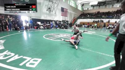 150 lbs 1st Place Match - Greg Torosian, Birmingham vs Luke Jelus, Etiwanda