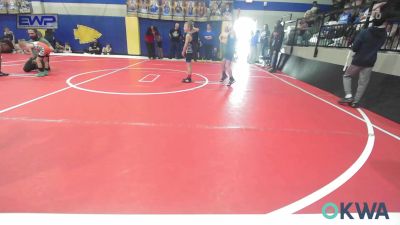 61 lbs Consi Of 8 #2 - Zachary Montgomery, Berryhill Wrestling Club vs Liam Garrett, Tulsa Blue T Panthers